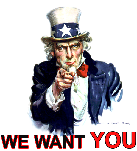 We Want You